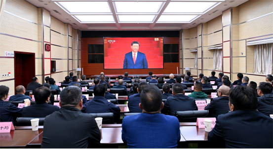林芝市集中收听收看西藏自治区成立60周年庆祝大会直播