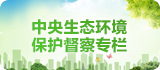 中央生态环境保护督查专栏