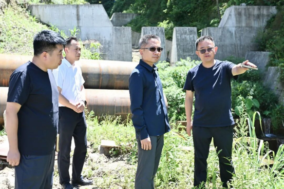 尹李峰在墨脱县调研自然地质灾害防治工作