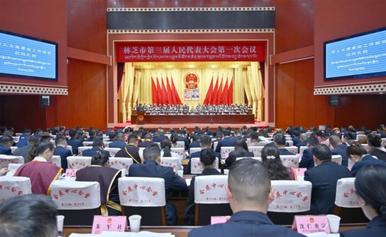 林芝市第三届人民代表大会第一次会议举行第二次全体会议